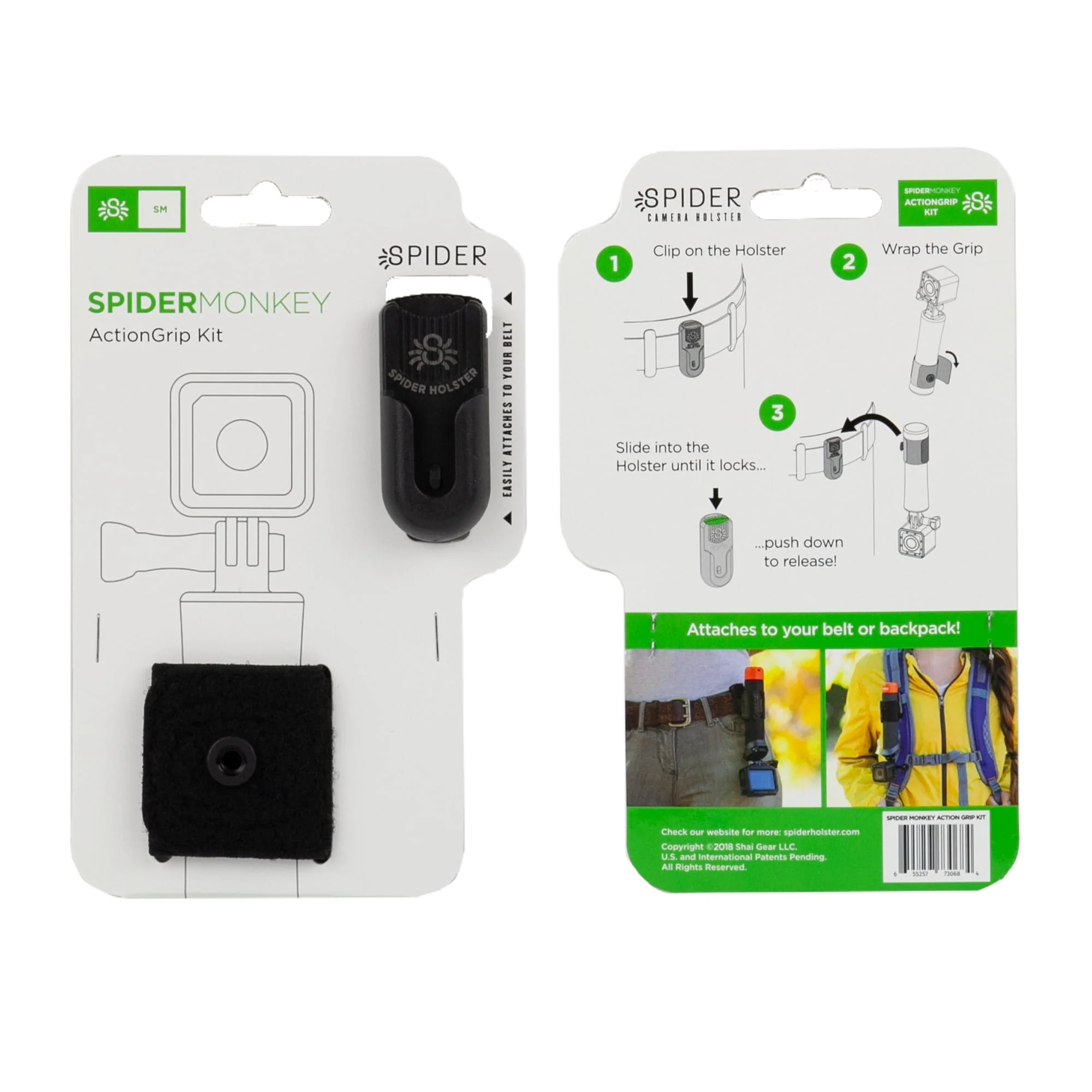 920: SpiderMonkey Action Grip - Gimbal Grip + Clip - Image 13