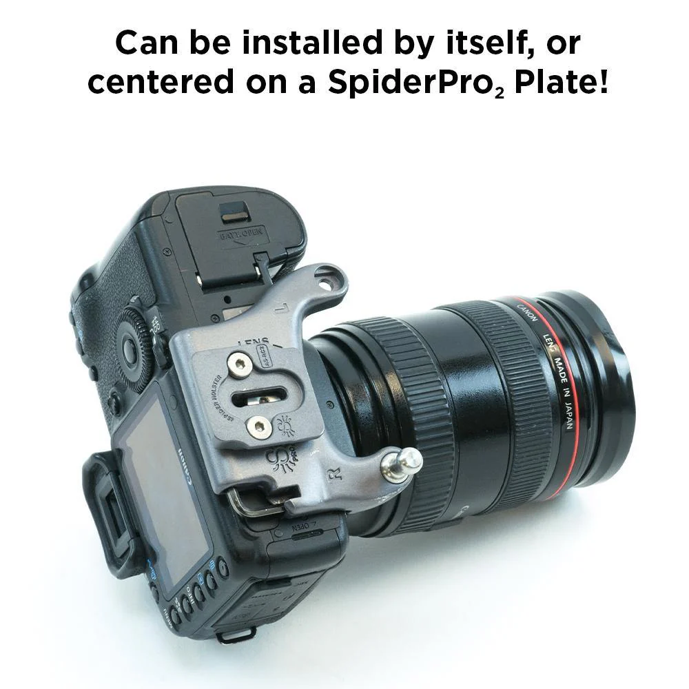 311: SpiderPro Tripod Plate - AS-RC2 (Arca Swiss + Manfrotto Adapter Plate) - Image 5