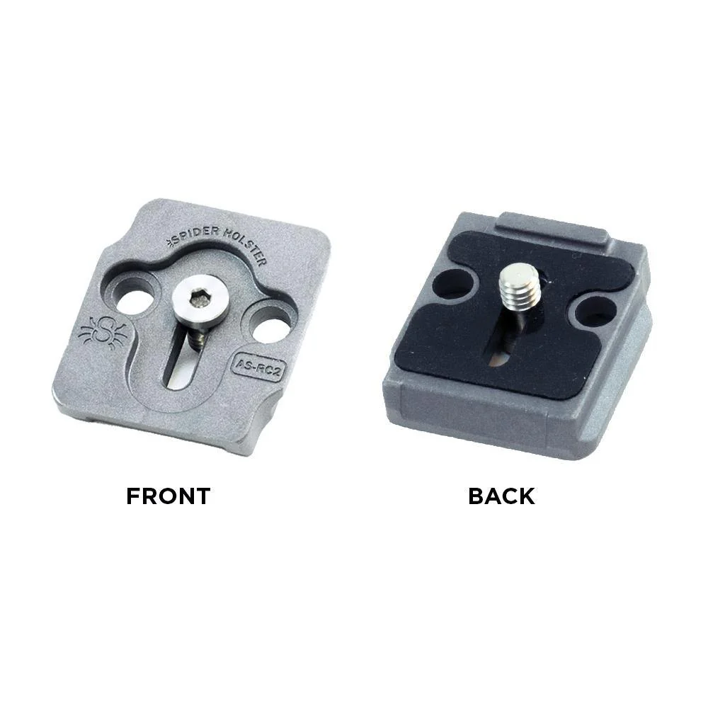 311: SpiderPro Tripod Plate - AS-RC2 (Arca Swiss + Manfrotto Adapter Plate) - Image 7