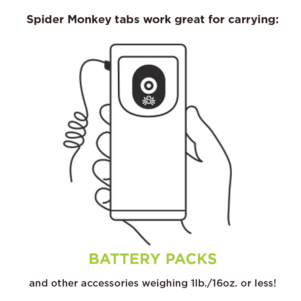 900: SpiderMonkey Accessory Holster Kit for Flash, Light Meter, Battery Pack - Image 12