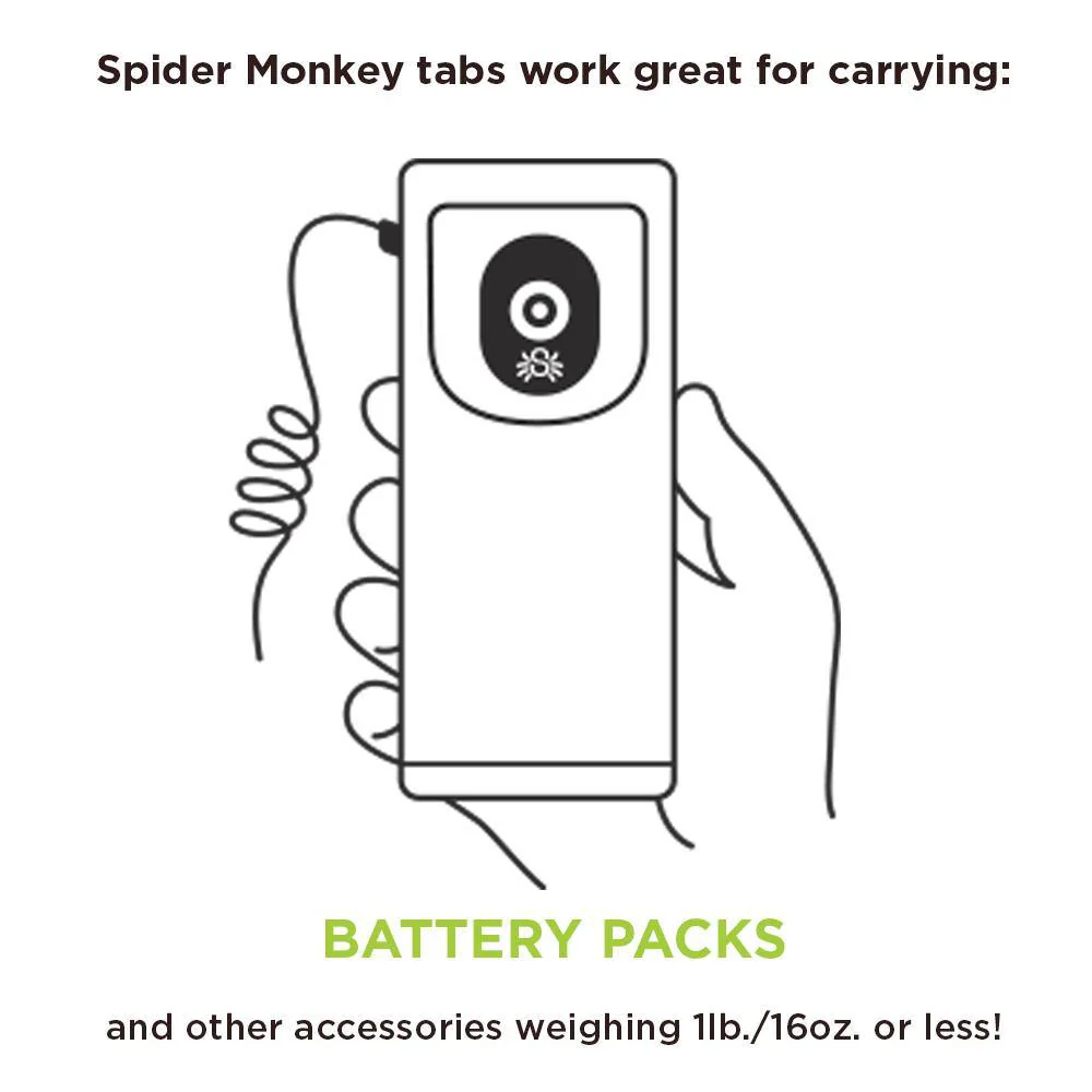 901: SpiderMonkey Adhesive Accessory Tabs (Pack of 3) - Image 4