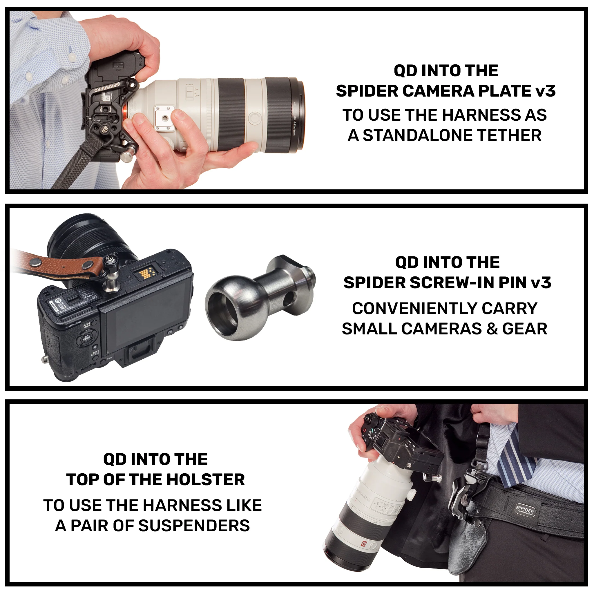 1520: SpiderPro Dual Shoulder Harness v3 - Image 3