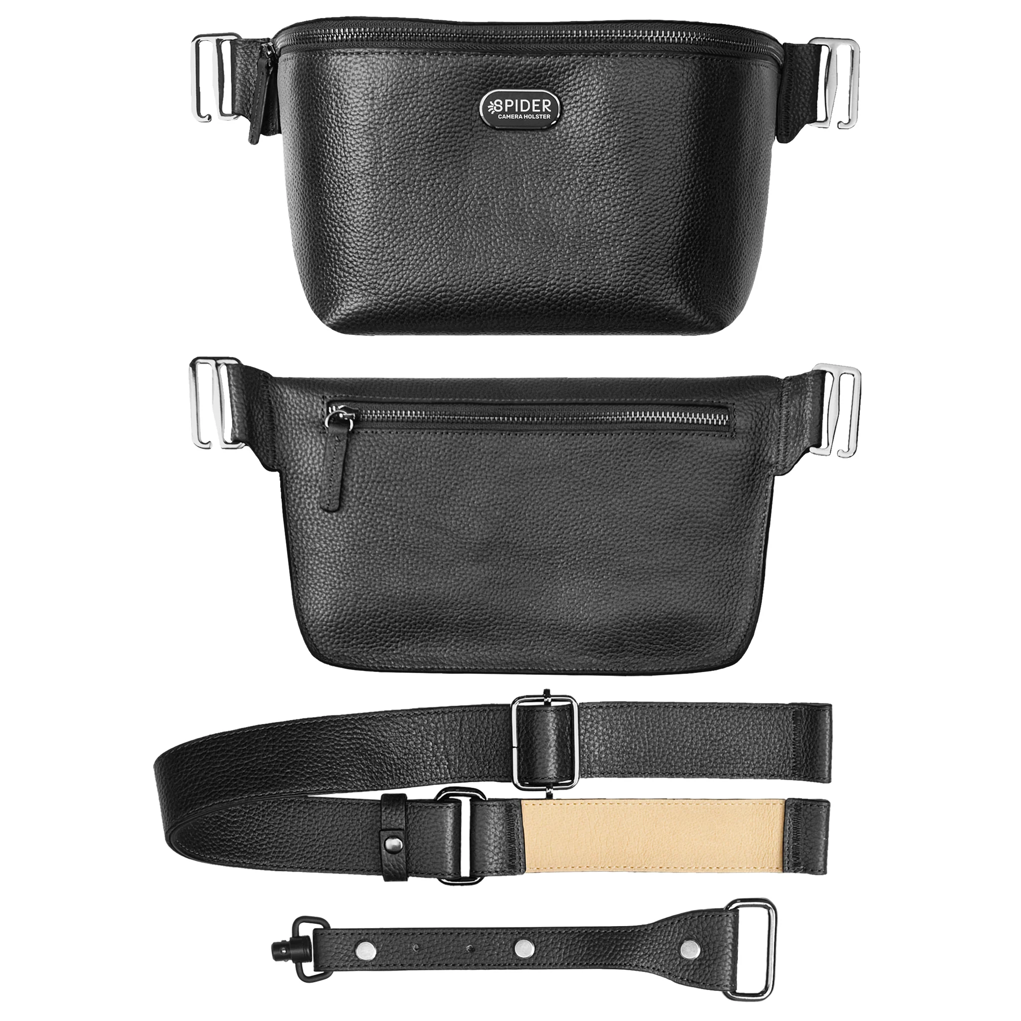 1540: SpiderPro Leather Sling Pouch - Image 4
