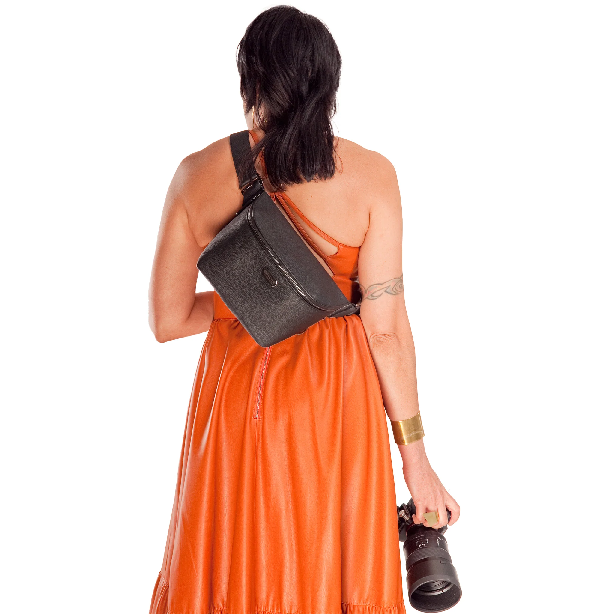 1540: SpiderPro Leather Sling Pouch - Image 5