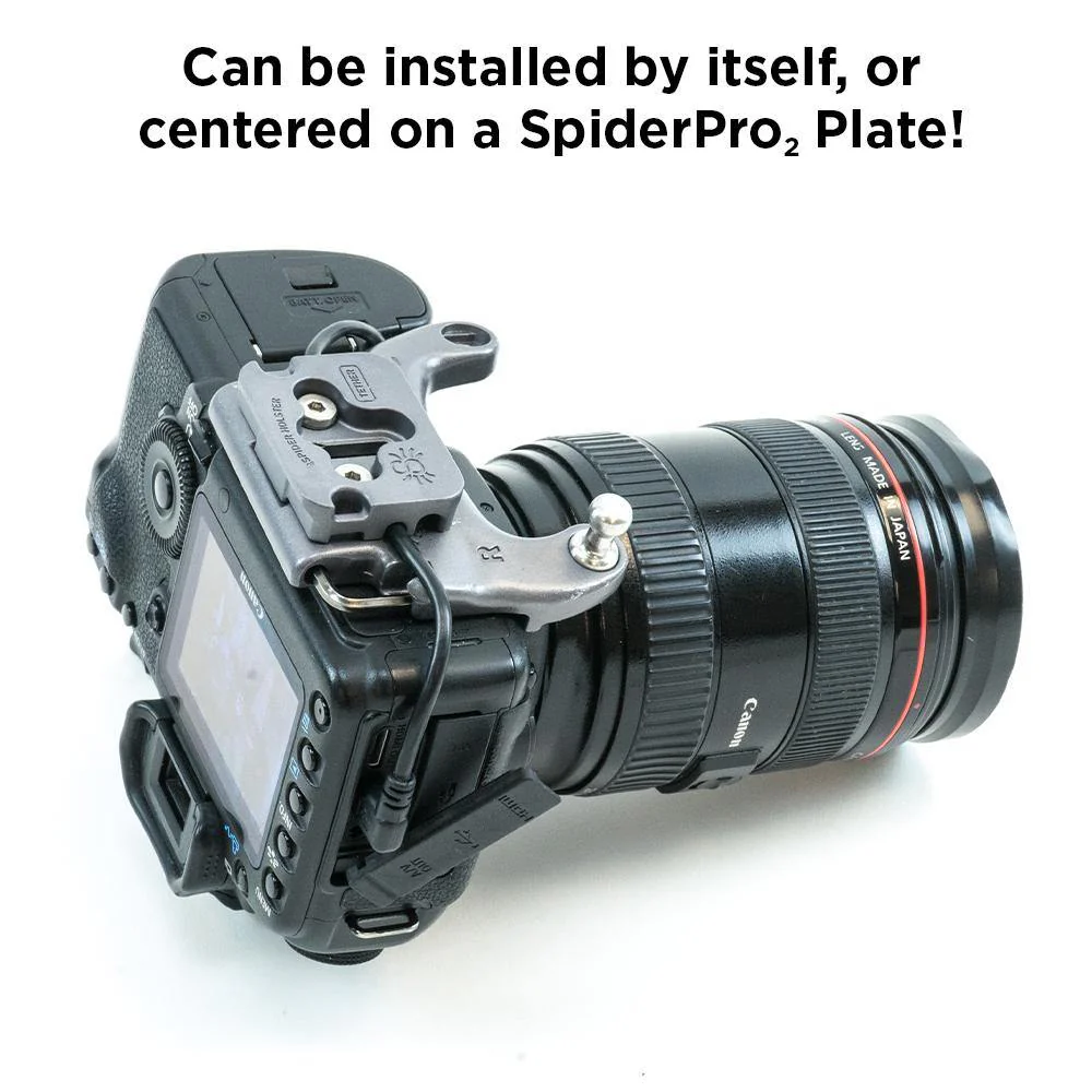 312: SpiderPro Tripod Plate - Tether Cable Adapter Plate - Image 4