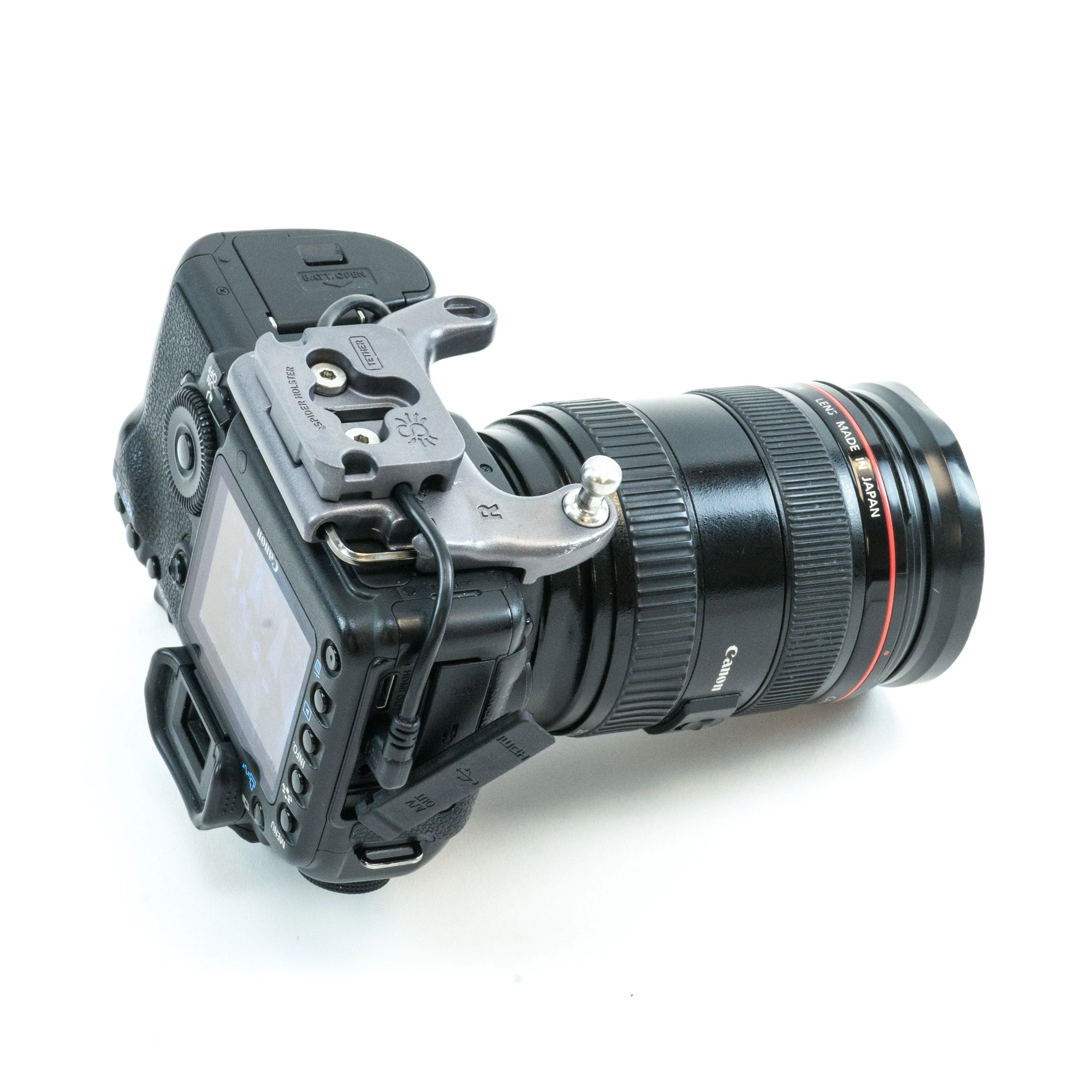 312: SpiderPro Tripod Plate - Tether Cable Adapter Plate - Image 6