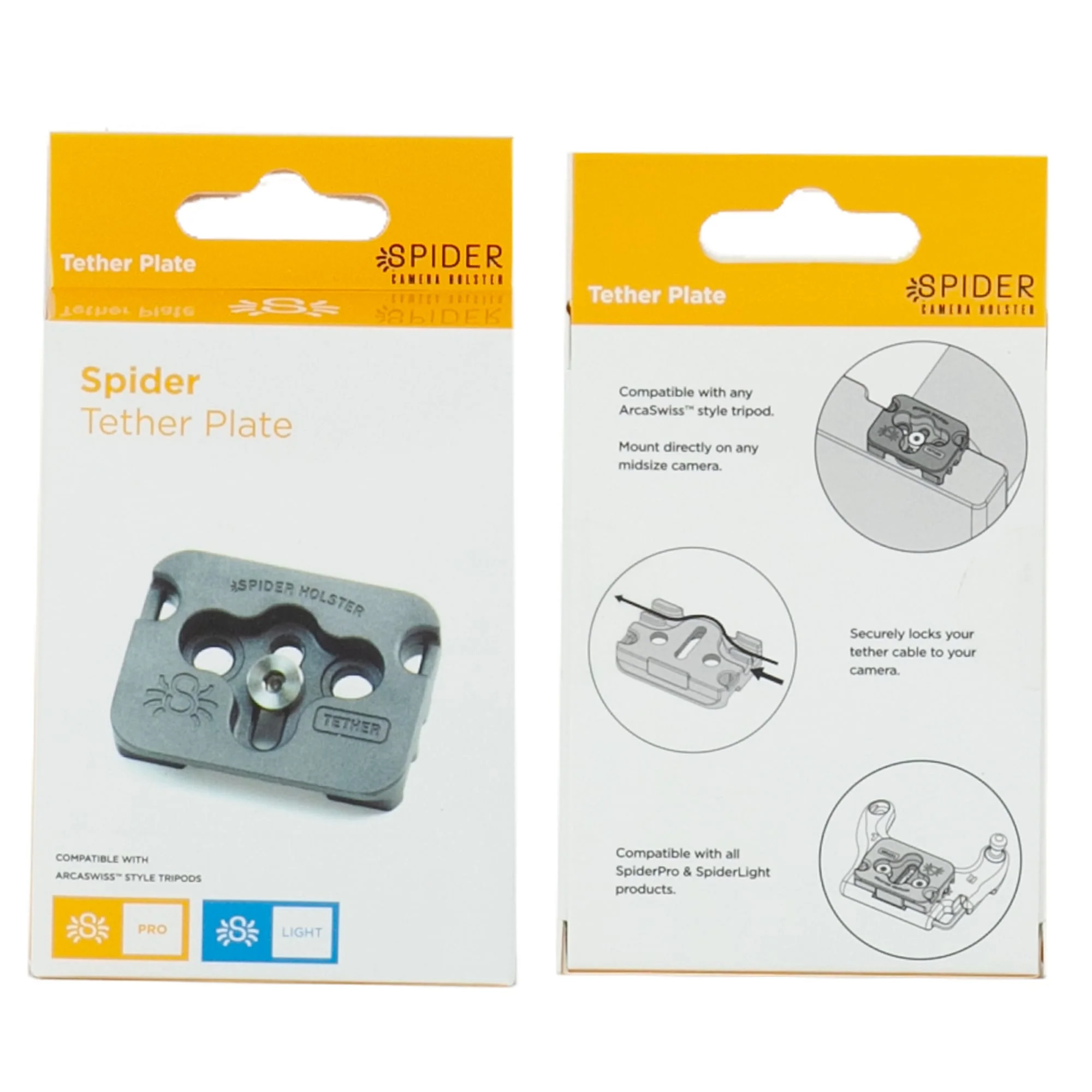 312: SpiderPro Tripod Plate - Tether Cable Adapter Plate - Image 7