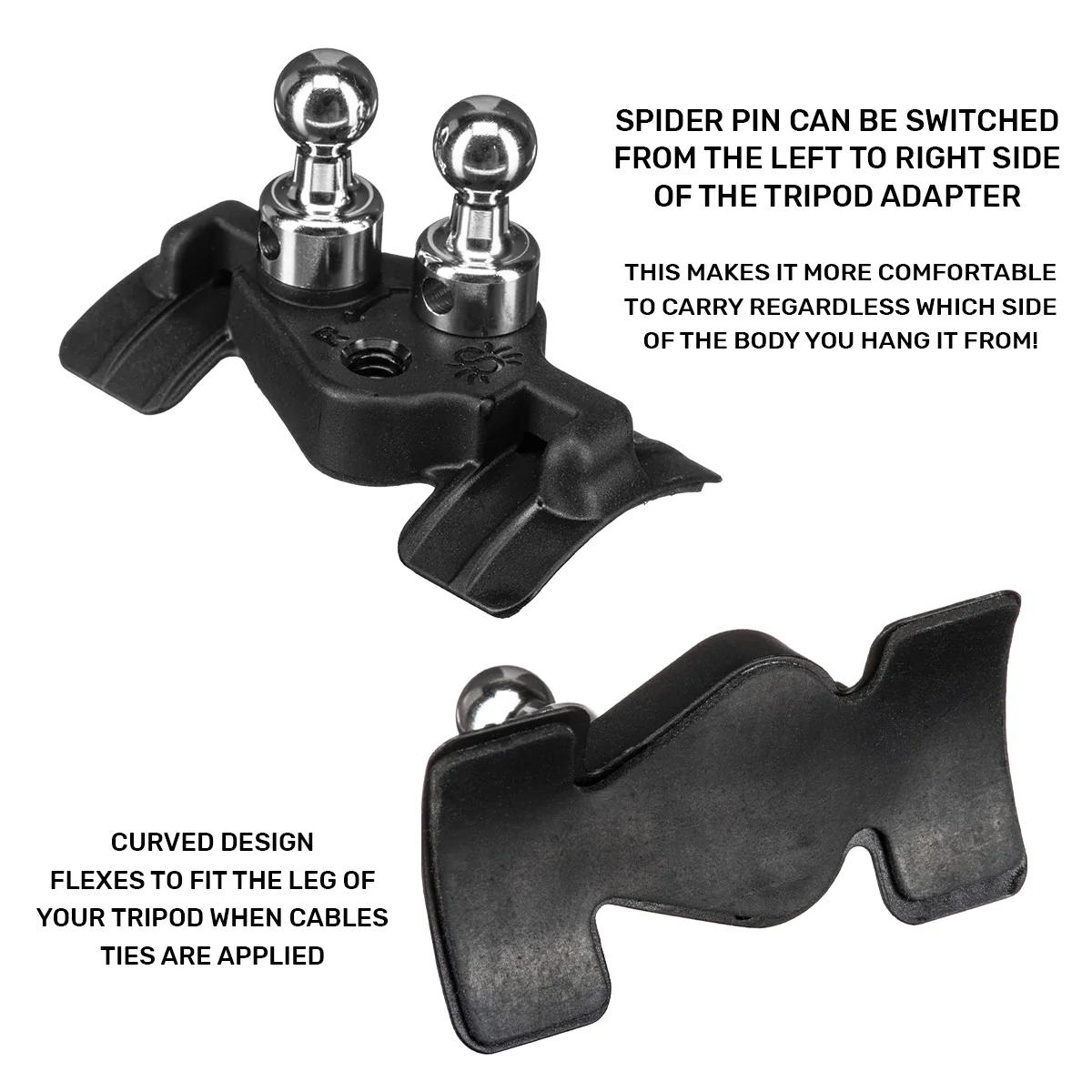861: BlackWidow Tripod Carrier Kit - Holster + Tripod Leg Adapter v2 - Image 5
