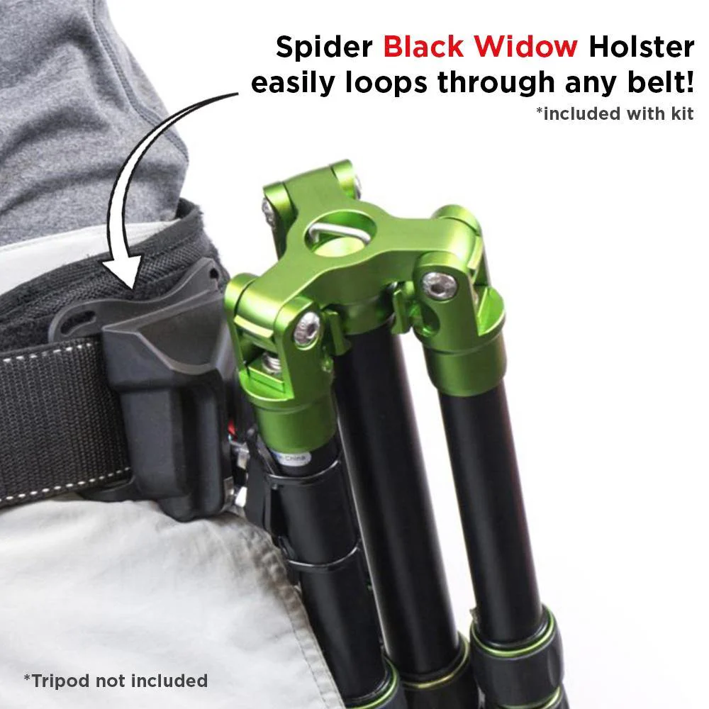 861: BlackWidow Tripod Carrier Kit - Holster + Tripod Leg Adapter v2 - Image 7