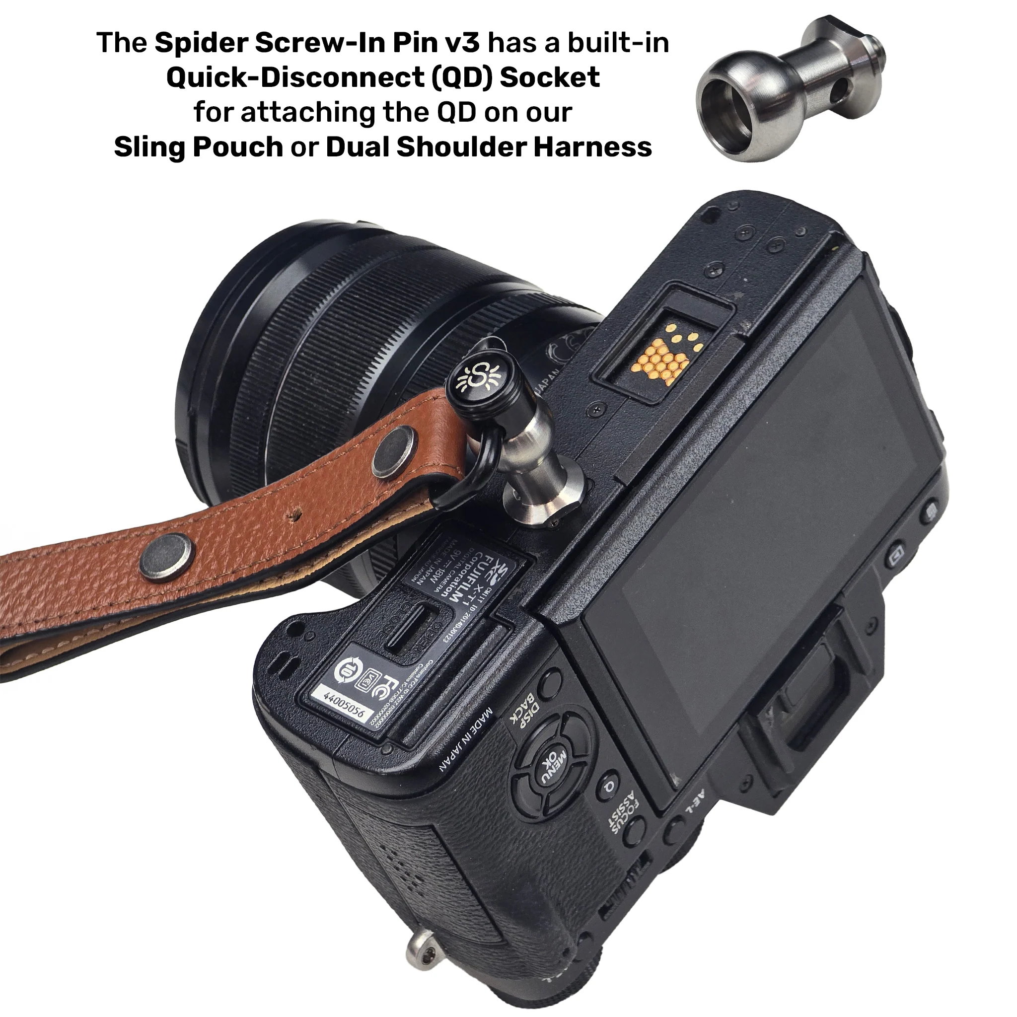 1615: Spider-X Holster + SpiderPro QD Pin v3 - Image 6